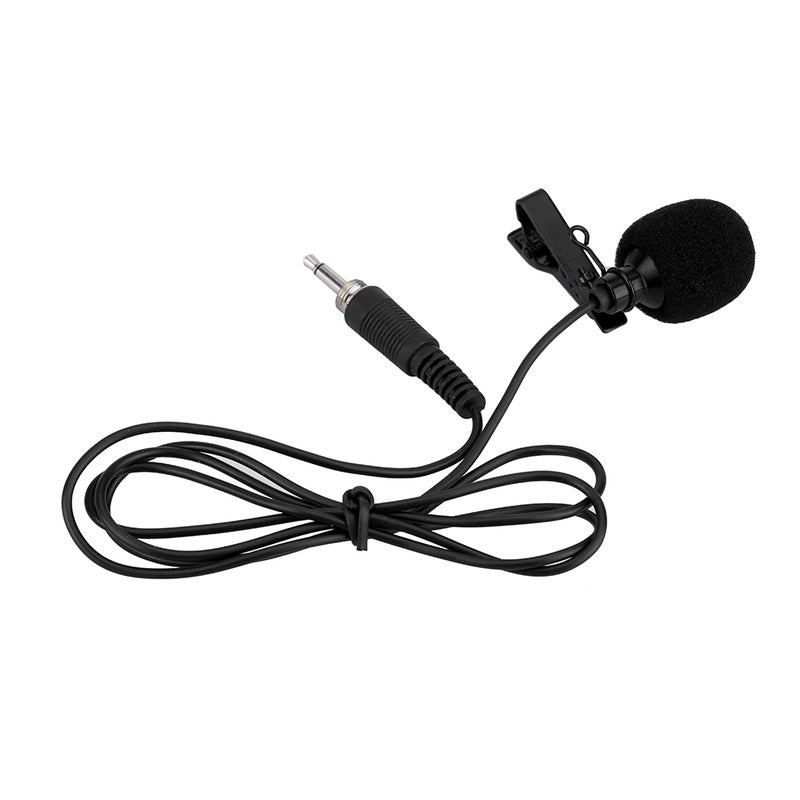 Mini Portable Clip-on Lapel Lavalier Hands-free 3.5mm External Screw Lock Jack Microphone Mic for Computer PC Laptop - Image 5