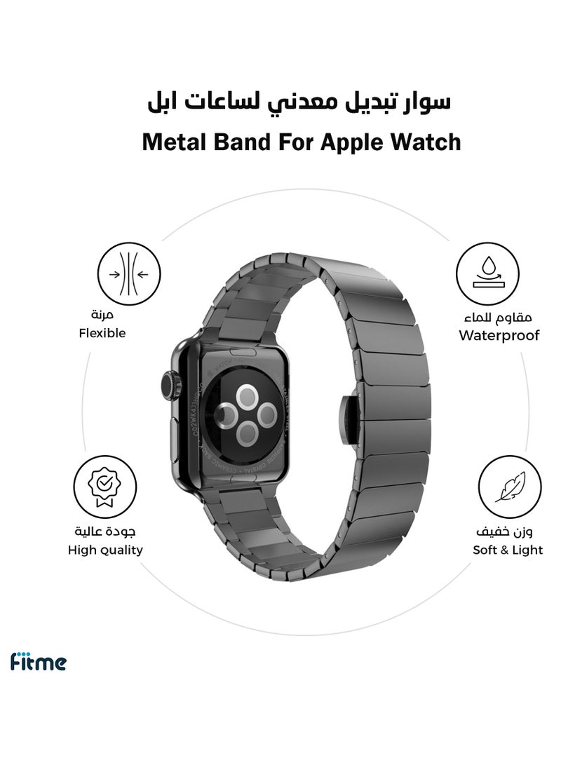 FITME Metal Band For Apple Watch 45/44/42/49 mm - Image 1