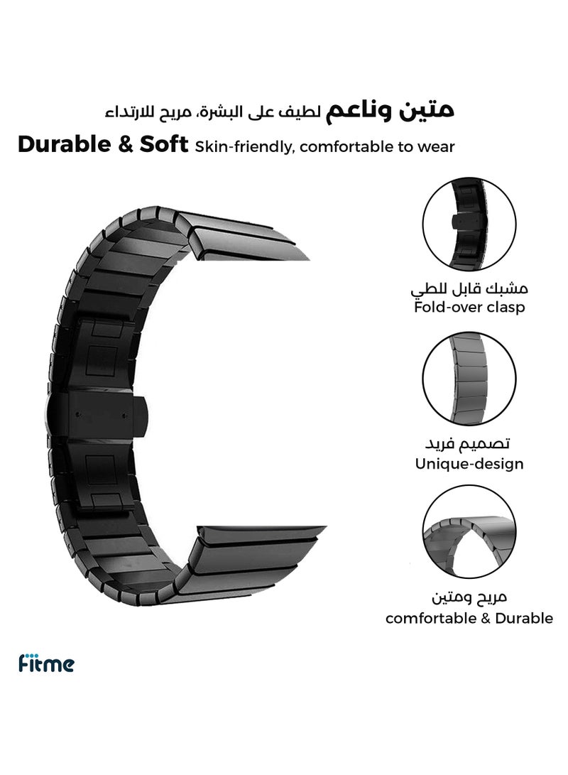 FITME Metal Band For Apple Watch 45/44/42/49 mm - Image 2