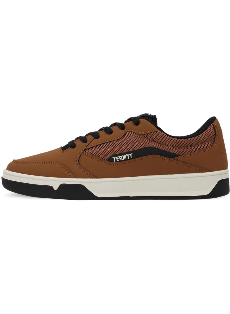 Termit Casper 2.0 M Men's Sneakers – Dark Brown, Synthetic Leather & Polyester, EVA Sole for Cushioning, Comfortable Fit, Rubber Outsole for Grip - Image 5