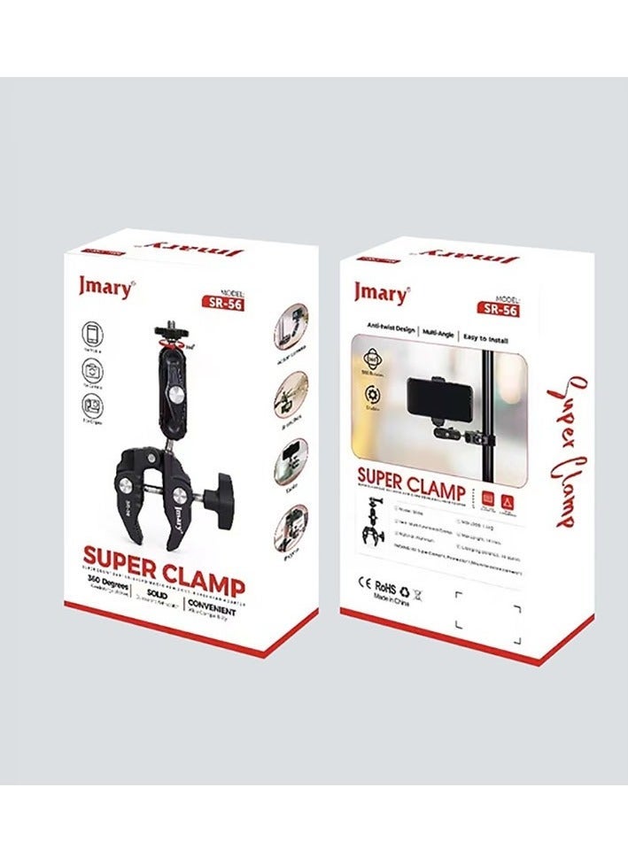 Jmary Sr-56 Super Clamp For Mobile Camera - Image 1