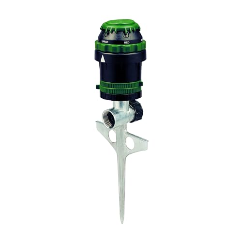 Orbit 58573N H2O-Six Gear-Drive Sprinkler on Metal T-Spike - Image 1