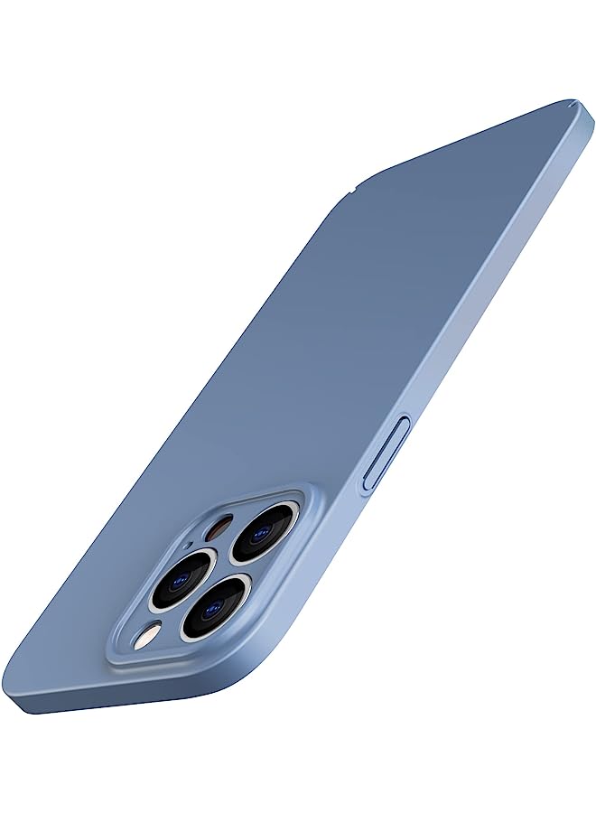 جي تيك علبة رفيعة (0.85 مم رقيقة) لـ iPhone 14 Pro 6.1 بوصة ، تغطي عدسة الكاميرا الحماية الكاملة ، وحماس ضئيل خفيفة الوزن خفيفة الوزن ، ودعم الشحن اللاسلكي (Sierra Blue) - Image 1