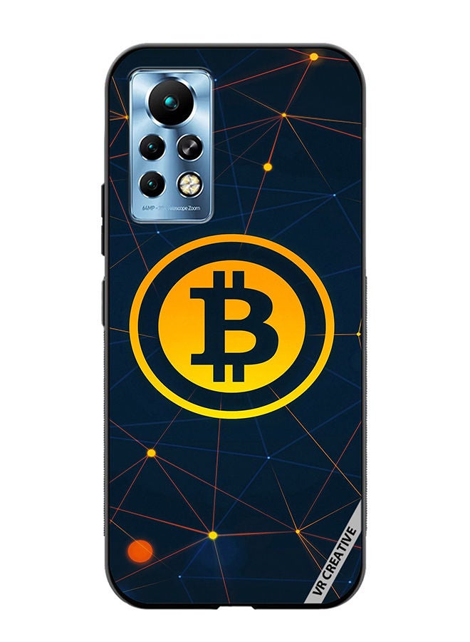 VR CREATIVE Protective Case Cover For Infinix Note 11 Pro Bitcoin Design Multicolour - Image 1
