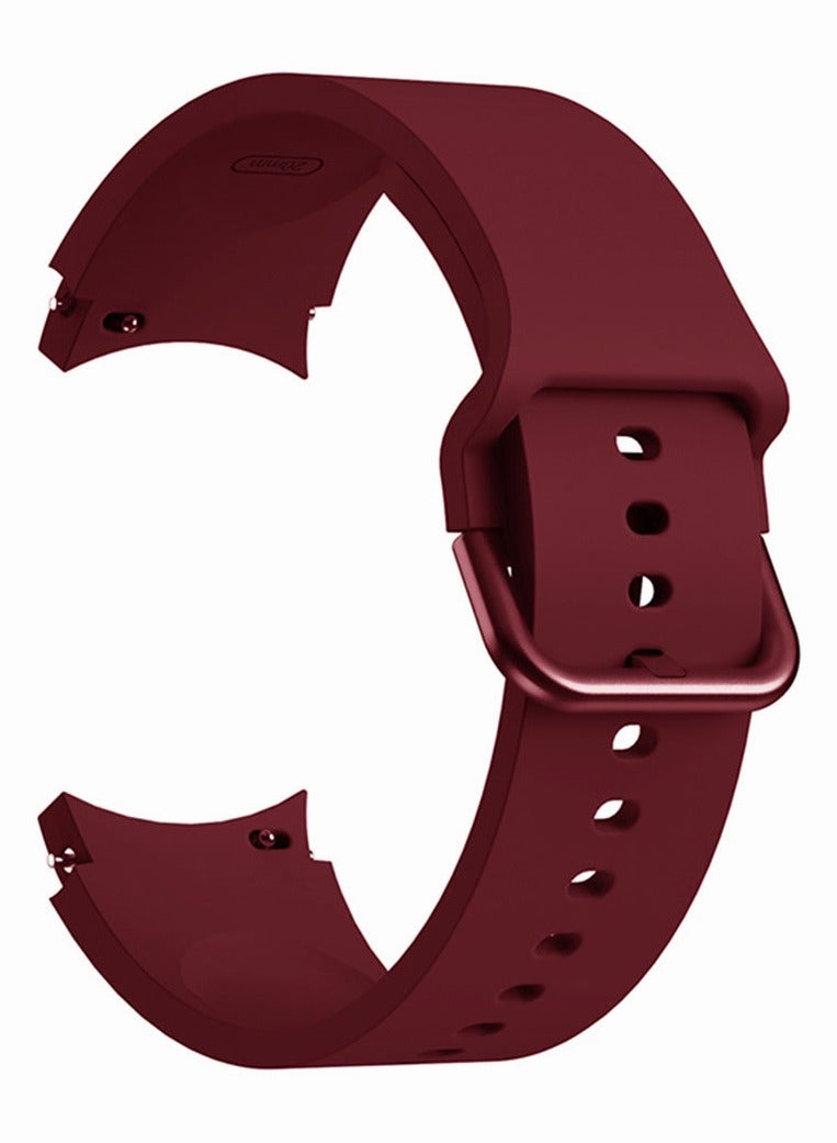 Motim Soft Silicone Watch Replacement Band for Galaxy Watch 7/6/5/4, Width 20mm, Adjustable Sport Band 40mm/44mm 42/46mm, Quick Release Watch Strap  - Image 1