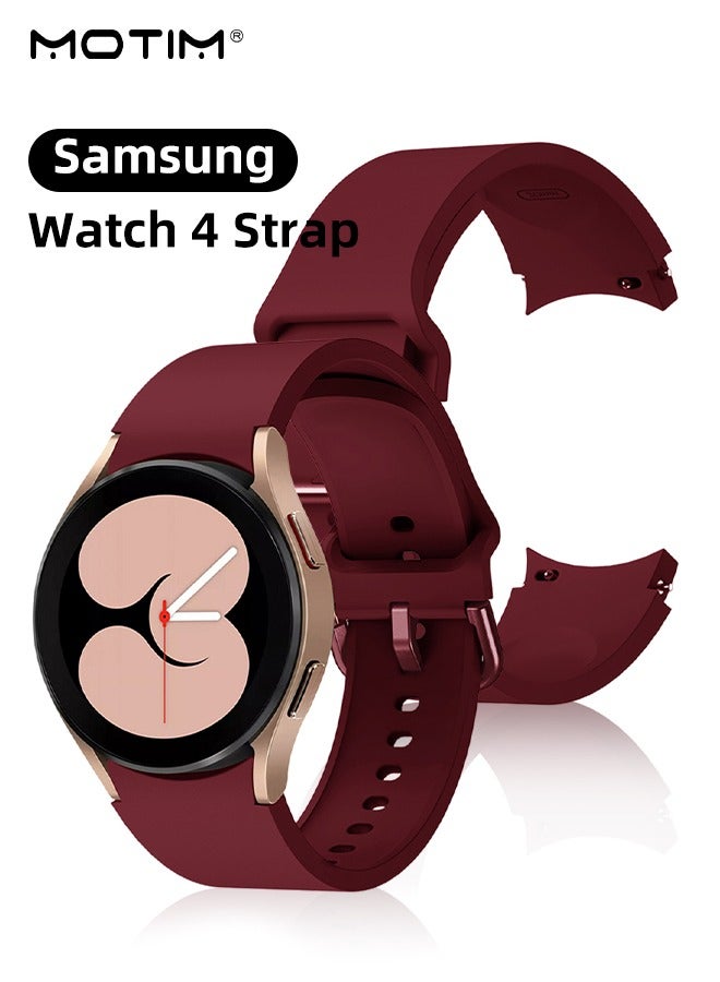 Motim Soft Silicone Watch Replacement Band for Galaxy Watch 7/6/5/4, Width 20mm, Adjustable Sport Band 40mm/44mm 42/46mm, Quick Release Watch Strap  - Image 3