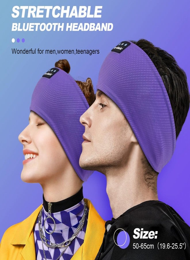 LC-dolida Sleep Headphones Bluetooth 5.4, Headband Headphones Earphones Wireless, Sleep Mask for Sleeping, Sports, Gifts, Workout, Jogging, Yoga,Insomnia, Air Travel, Meditation - Image 2