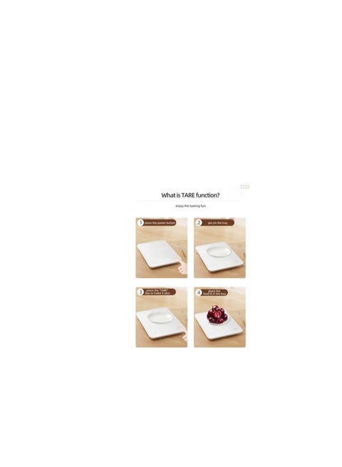 Bluetooth-Connected Multi-Function Digital Scale, 3g-10kg Range, High-Precision Glass, LED Display, App Integration for Diet Management