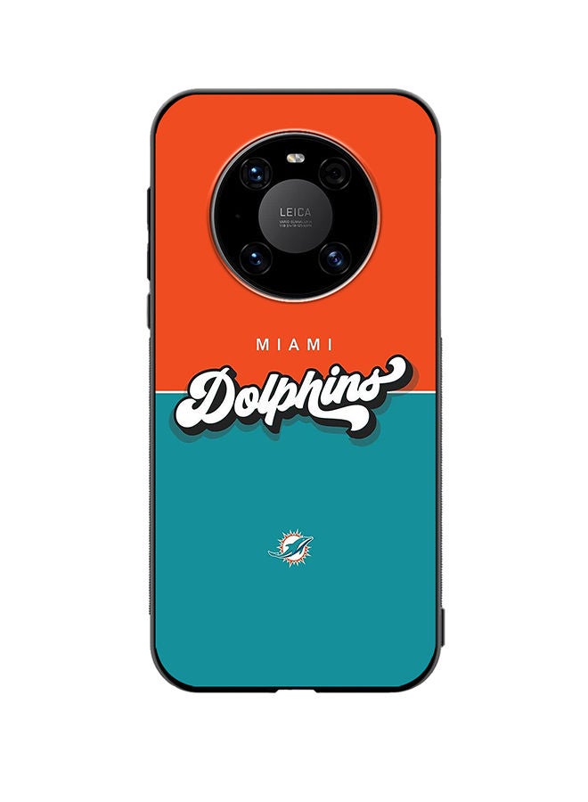 VR CREATIVE Protective Case Cover For Huawei Mate 40 Dolphins Design Multicolour - Image 1