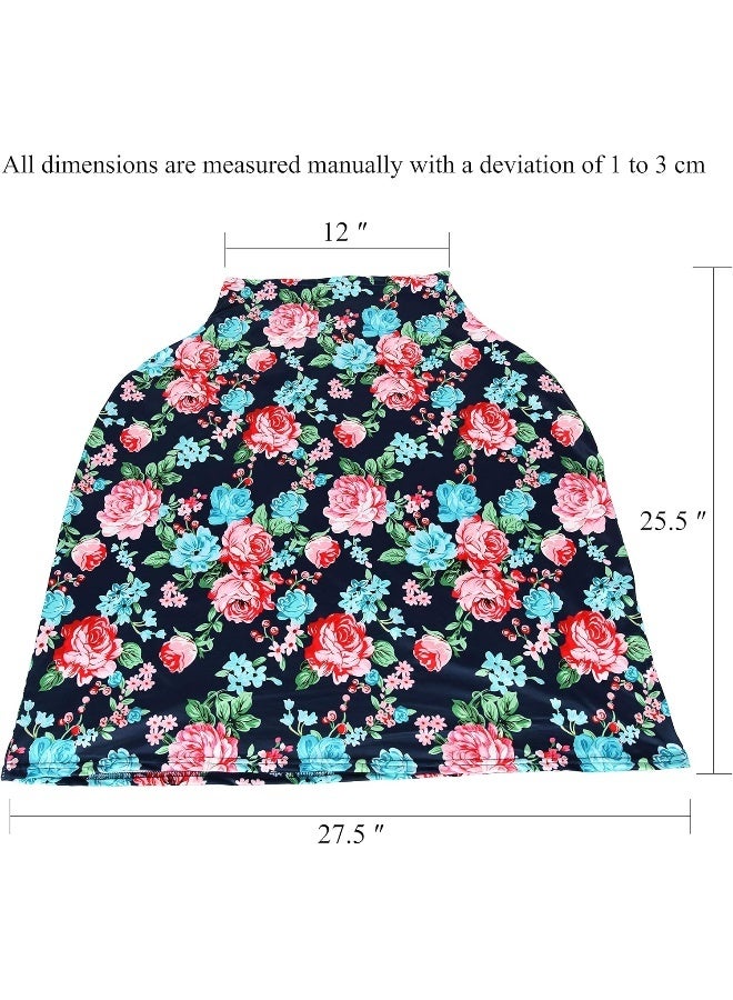 توكينج Car Seat Covers for Babies, Silky Nursing Cover for Breastfeeding - Image 5