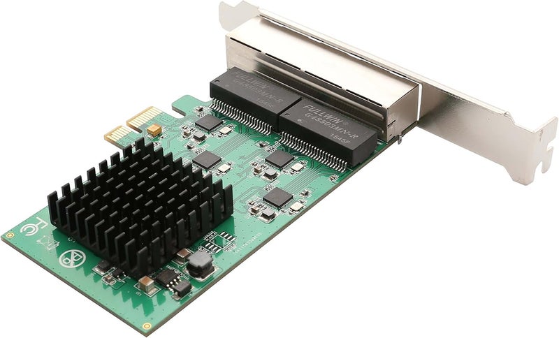 Syba MULTIMEDIA 4 Port Gigabit Ethernet PCI-e X1 Network Interface Card (SI-PEX24042) - Image 4