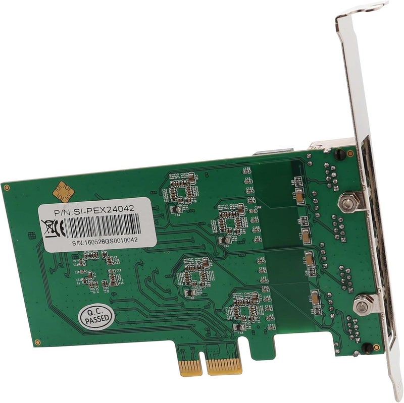 Syba MULTIMEDIA 4 Port Gigabit Ethernet PCI-e X1 Network Interface Card (SI-PEX24042) - Image 5