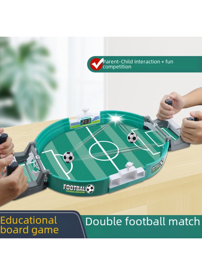 Children's Tabletop Football Competition Table Desktop Double Player Focus Toy Interactive Boys Table Game Parent-child Game-Specifications:Upgraded Football Table (medium) 6 Balls - Image 3
