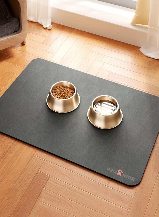 PEISAINOX Dog Mat for Food and Water