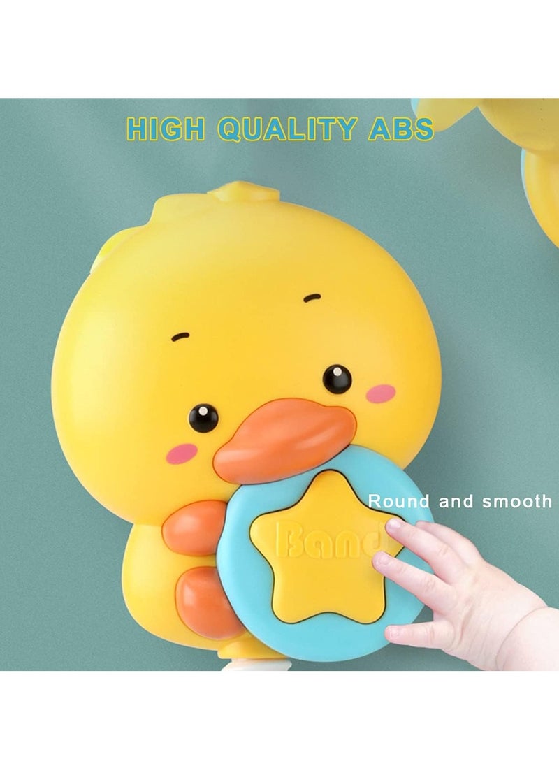 MUMS PLANET - Baby Bath Toys Electric Duck Water Pump with Hand Shower Sprinkler for Kids, Bathtub Shower Toy Game for Boys Girls, Kids Toys For Bath T - Image 1