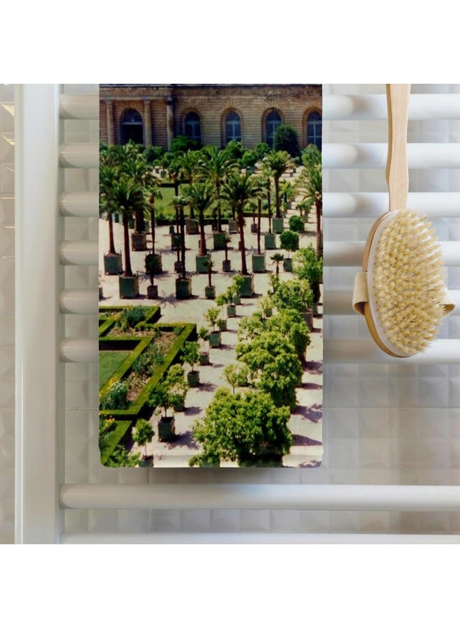 3DROSE 3D Rose Versailles Garden TWL_28353_1 Towel, 15" x 22" - Image 2