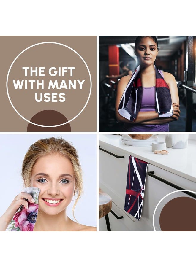 3DROSE 3D Rose Versailles Garden TWL_28353_1 Towel, 15" x 22" - Image 3