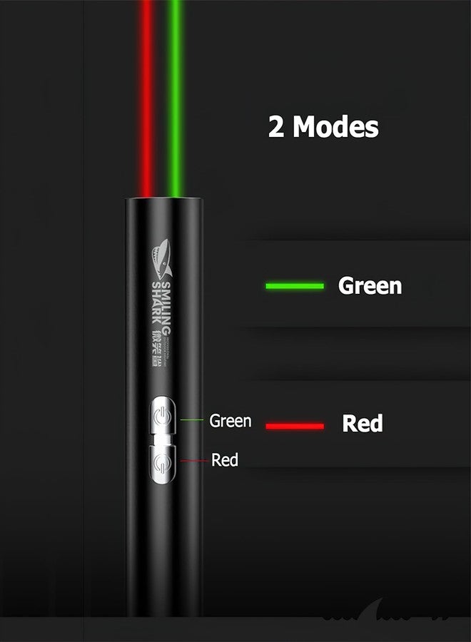 AVEDIA 2 in 1 Laser Light Powerful Presentation Pointer - High Power Green and Red Dual Beam, USB C Rechargeable, 1000M Range, Super Bright Mini Pen for Presentations & Cat Play - Image 3