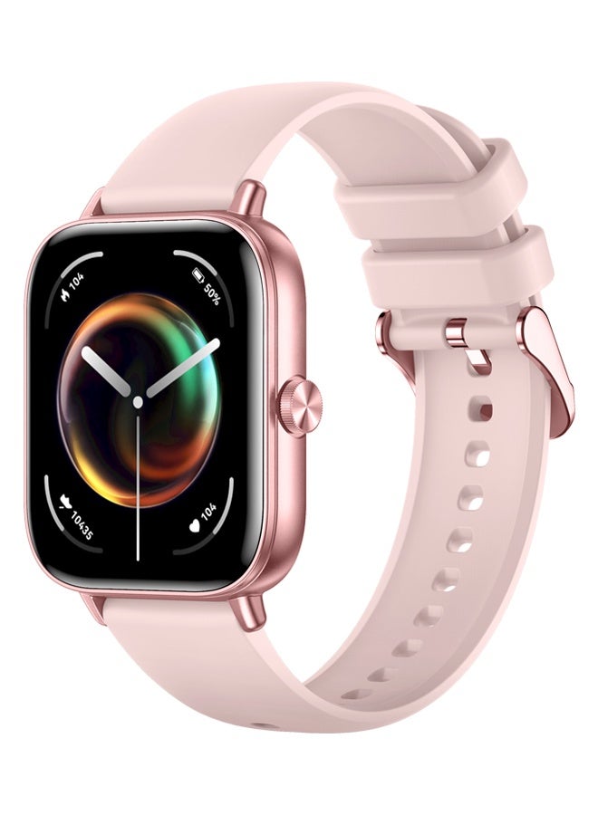 رولستيمي ساعات بلوتوث ذكية للرجال والنساء ، شاشة كبيرة عالية الوضوح 1.83 بوصة تعمل باللمس بملء الشاشة ، جسم رفيع للغاية، أكثر من 100 وضع رياضي ، الرد اللاسلكي / إجراء المكالمات ، مراقبة صحية متعددة الأبعاد ، ساعة ذكية آر تي 128 - Image 1