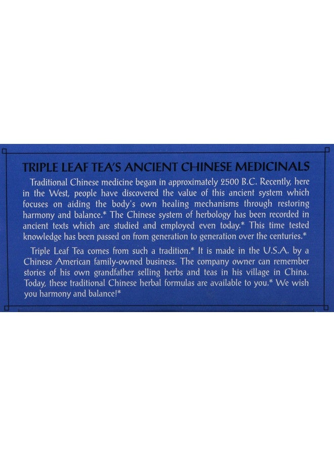 Triple Leaf Tea Triple Leaf Tea Tea Herbal Laxative 20 Bag  - Image 1