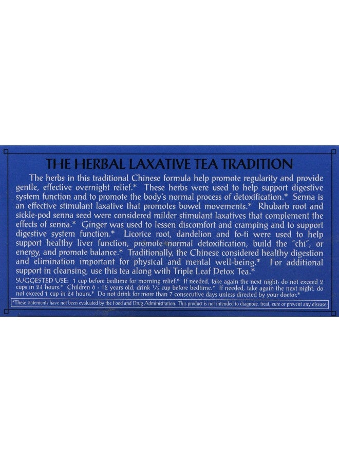 Triple Leaf Tea Triple Leaf Tea Tea Herbal Laxative 20 Bag  - Image 3