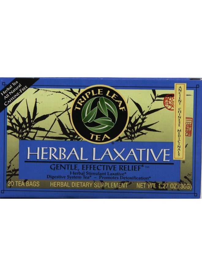 Triple Leaf Tea Triple Leaf Tea Tea Herbal Laxative 20 Bag  - Image 2