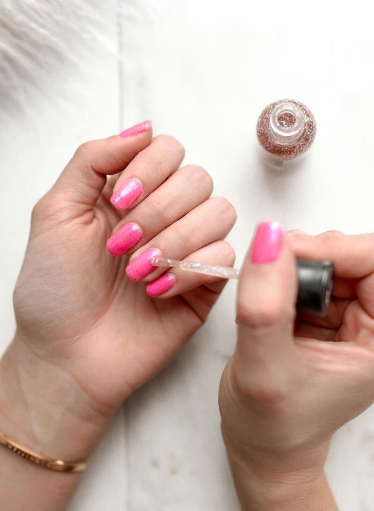 Dermacol Nail Polish Neon Fast Drying Poppy Yellow 44   5ml - Image 3