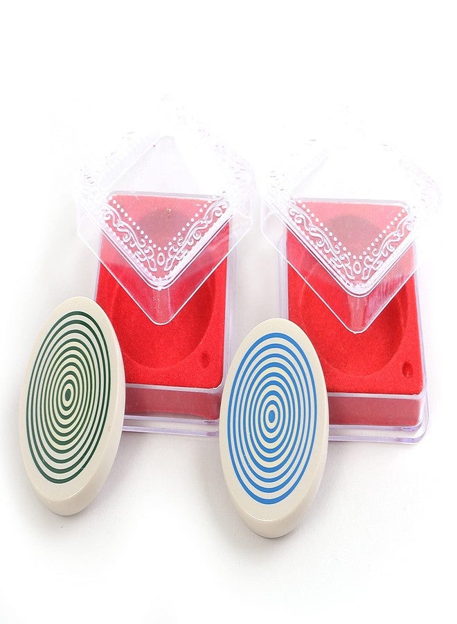 Mayatra's Carrom Striker Set, Indoor Game Striker Accessories Set of 2 Pool White Ball Striker (Ivory Strike) - Image 1