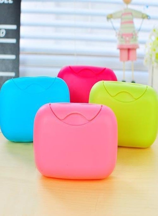 Decorcrafts Plastic Soap Case Box Holder Dish Container for Outdoors Travel Home Use - Image 1