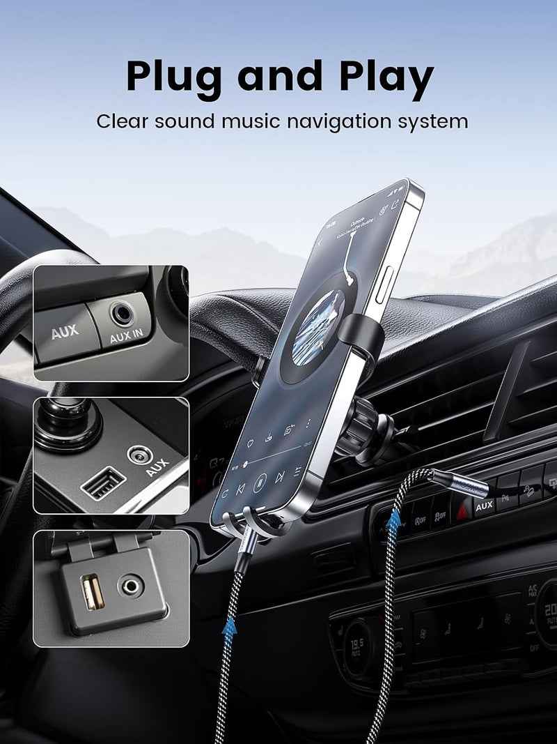 MOSWAG USB C to 3.5mm Stereo Audio Cable 9.84FT/3M,USB C to 3.5mm Audio Stereo Cord for Car Headphone Aux Cable Compatible with Google Pixel 5/4/4XL/3/3XL/2XL,Samsung Galaxy S21 - Image 5