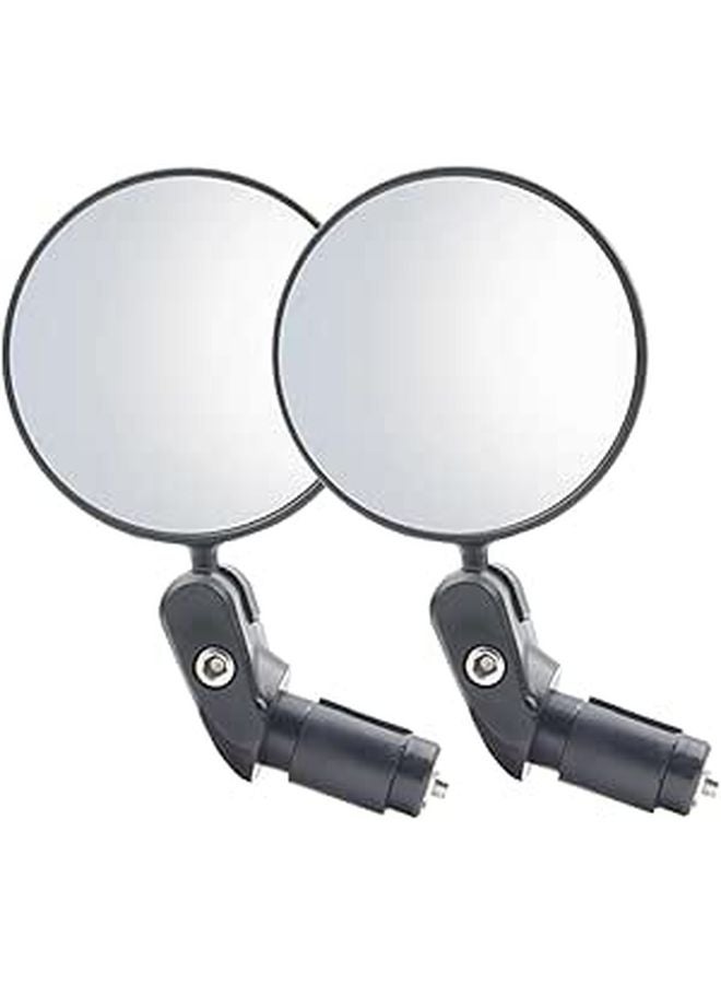 360 Rotatable Bike Rear View Mirror For Mountain And Road Bikes Safe Cycling - Image 1