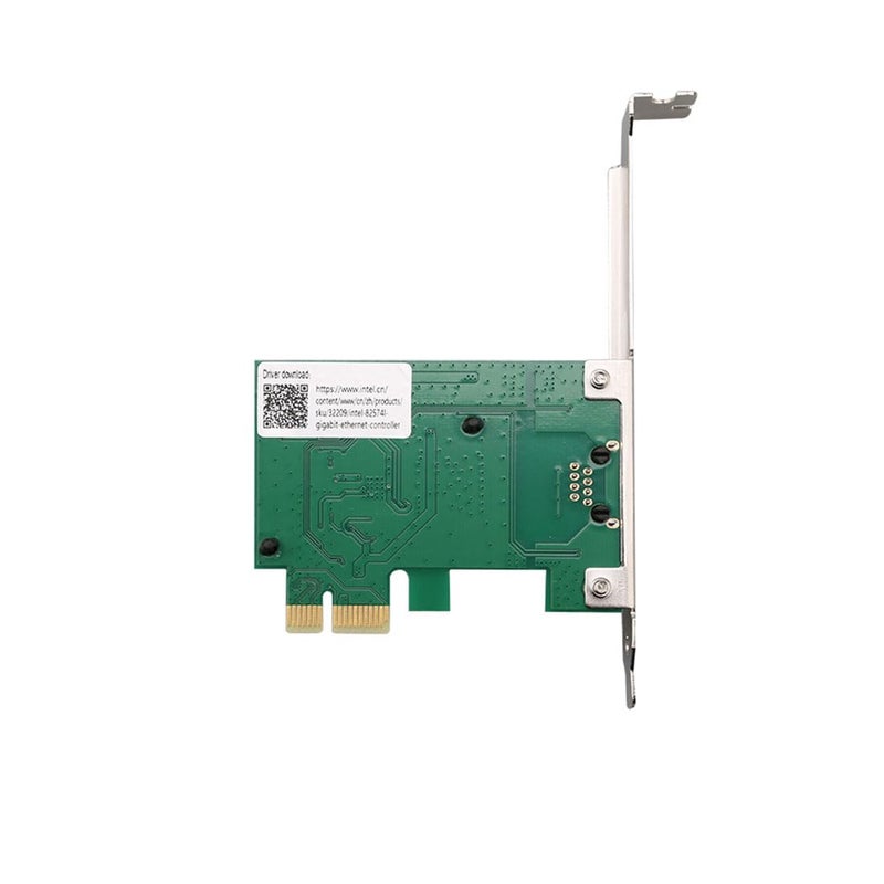10جتيك 1G محول شبكة PCI-e جيجابت سطح المكتب (NIC) مع شريحة Intel 82574L، بطاقة شبكة إيثرنت 10/100/1000 ميجابت في الثانية، منفذ RJ45 نحاسي واحد، PCI-e X1، مقارنة مع Intel EXPI9301CT/EXPI9301CTBLK - Image 5