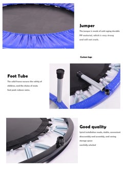 Generic 60" Indoor/Outdoor Round Trampoline Jumping Exercise With Safety Pad  - Image 3
