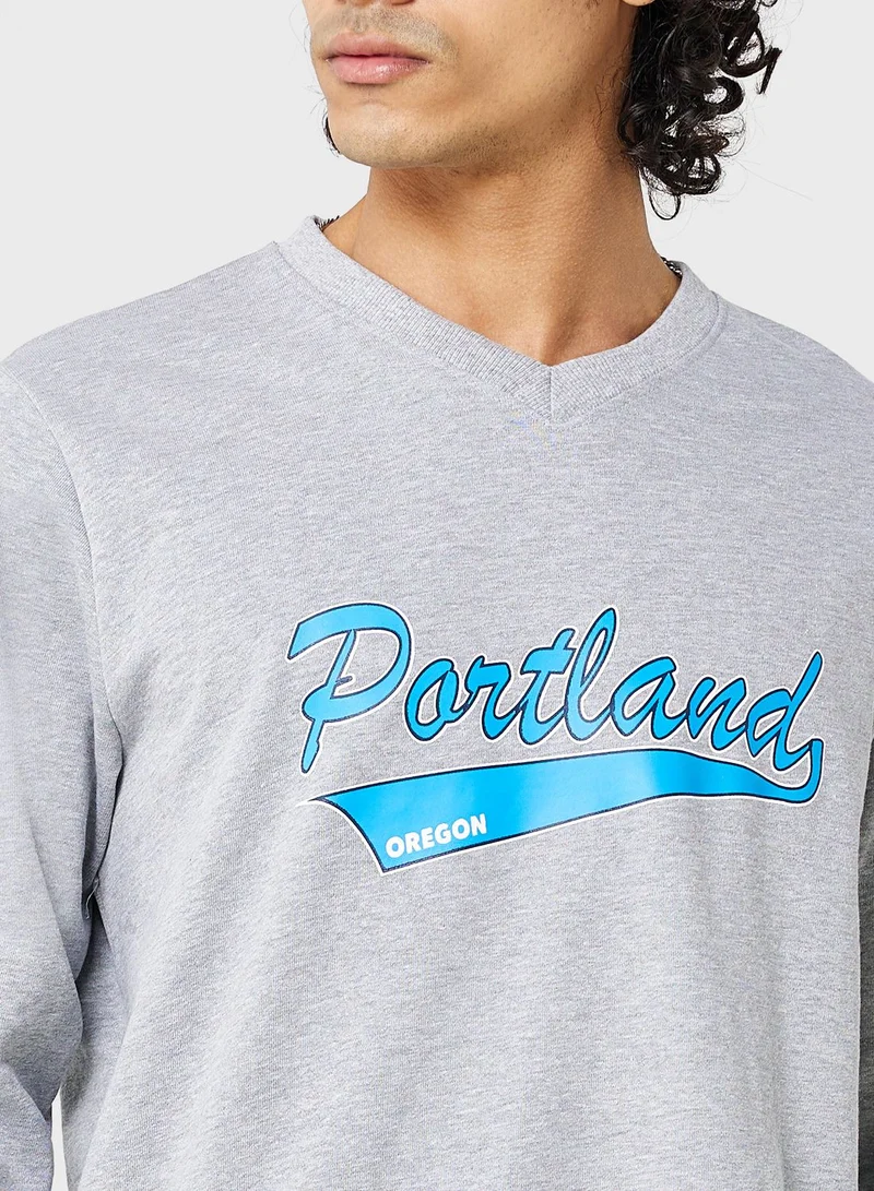 Seventy Five Varsity Sweatshirt
