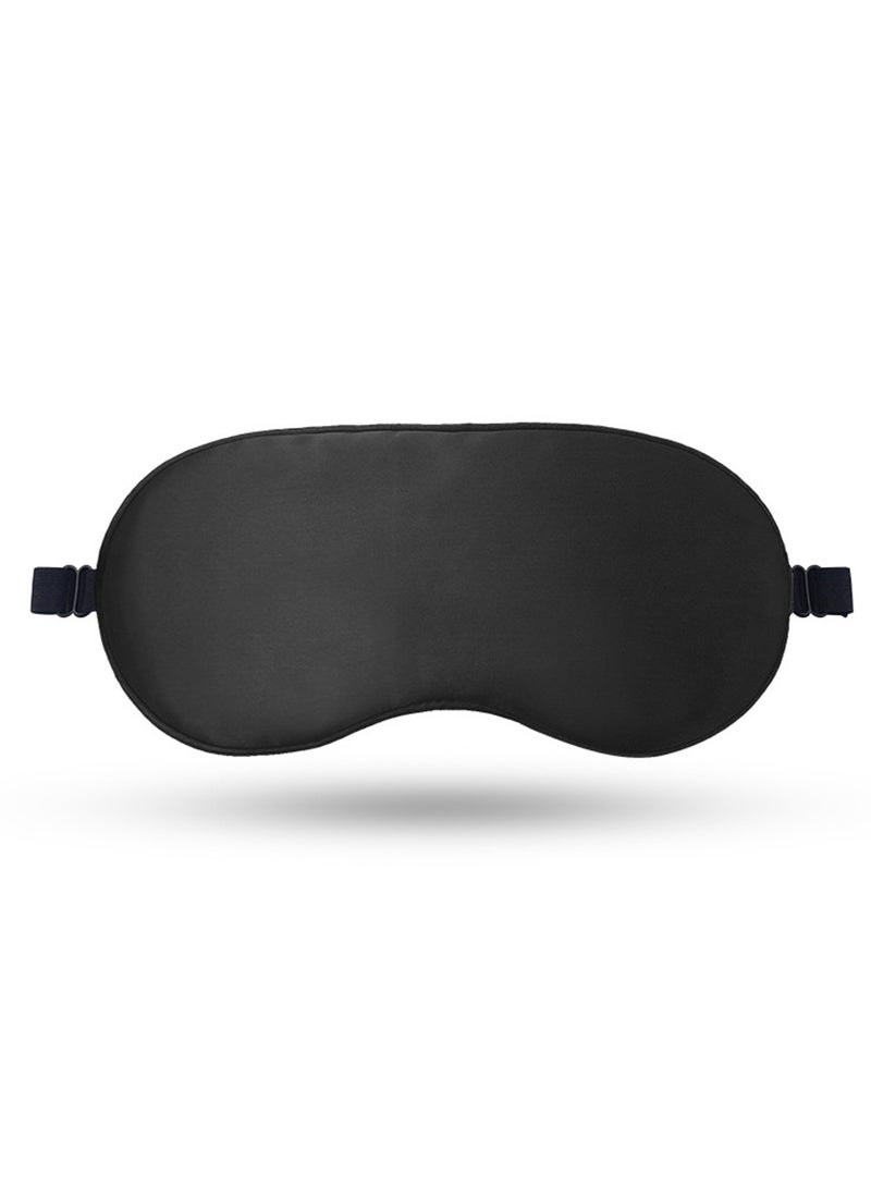 Gerenic Adjustable Comfort Blindfold Eye Patch, for Sleeping, Lounging and Traveling,Black  - Image 1