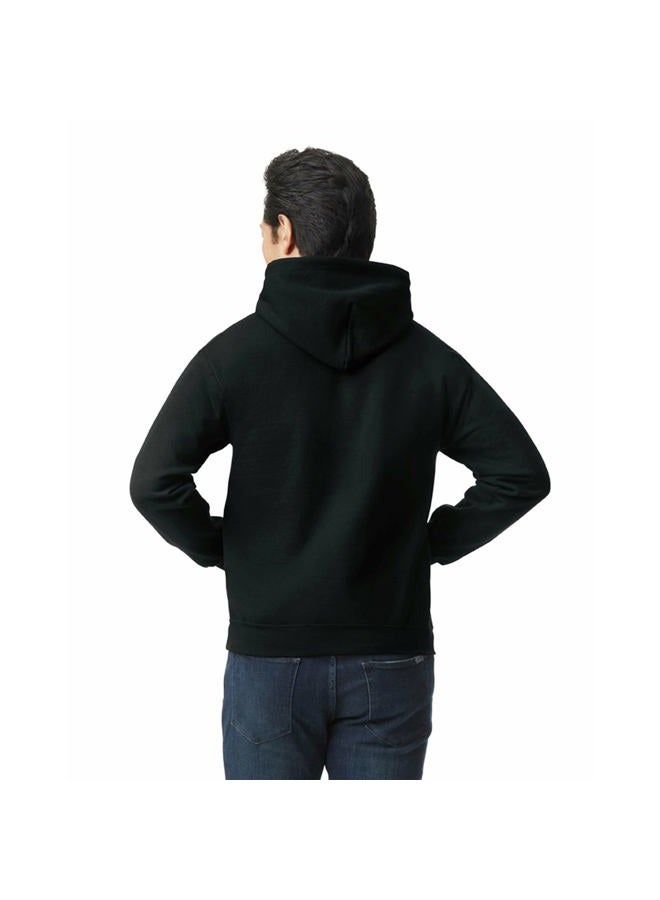 Gildan هودي فليس للبالغين، طراز G18500، عبوة متعددة، أسود (1-Pack)، صغير، أسود (1-Pack)، S - Image 4