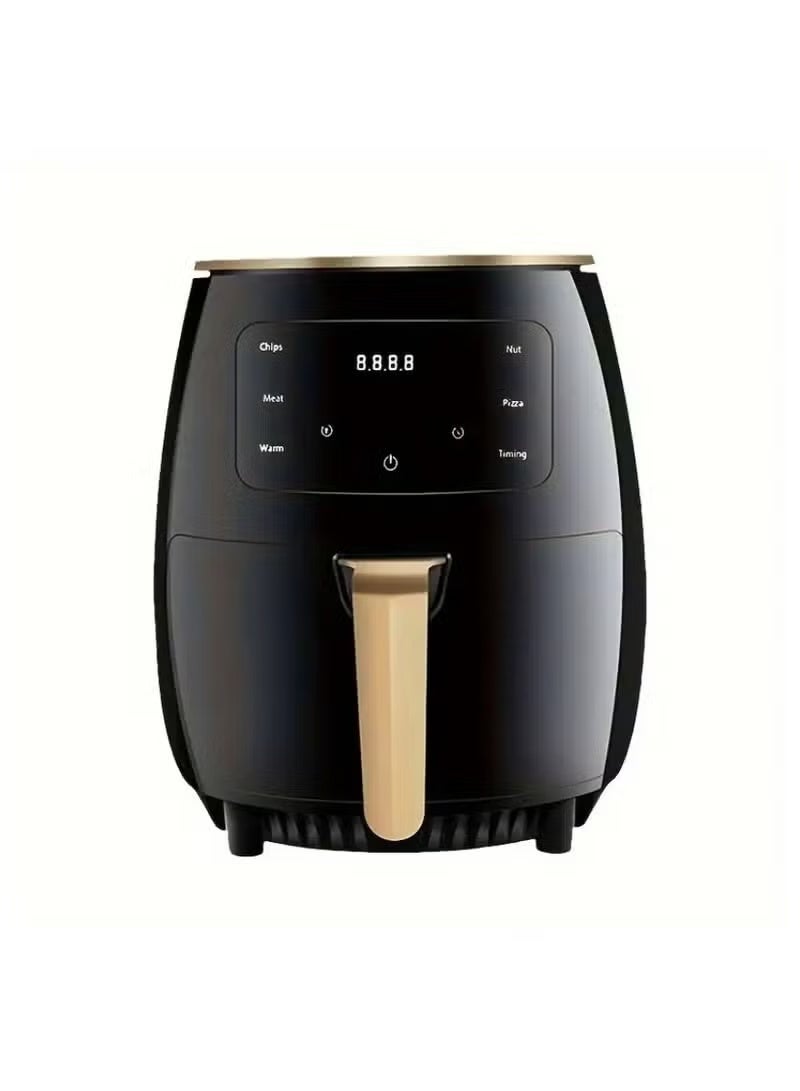 TIGER 6L High-Power Air Fryer 2400W With Non-Stick Basket, Digital Touch Screen, 6 Cooking Presets For Frying, Grilling, Roasting & Baking, Healthy Oil-Free Airfryer Oven S-18 - Image 2