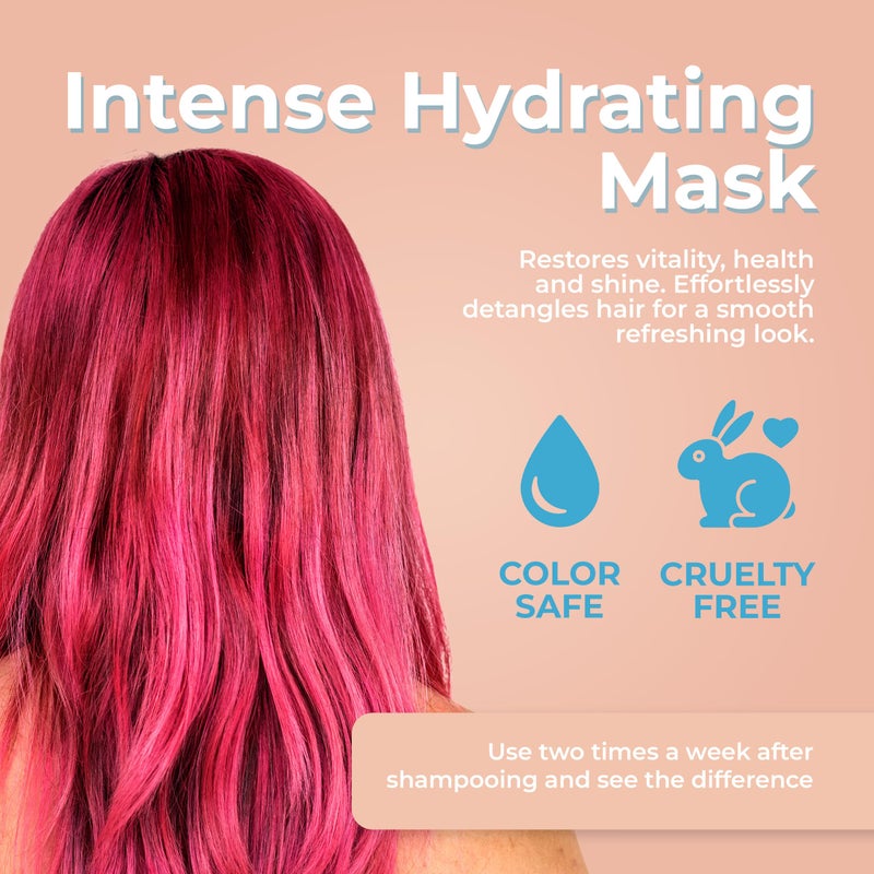 LATINOIL - Chia Oil Hydration Hair Mask for Damaged Hair, Deep Conditioning Hair Mask with Chia Oil, Antioxidants and Omega 3-6-9, Hair Treatment for Dry Damaged Hair, 250 mL - Image 5