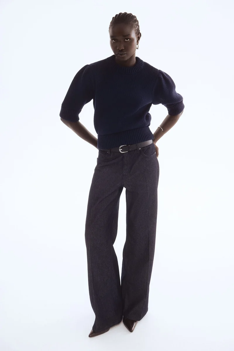 H&M Rib-knit T-shirt