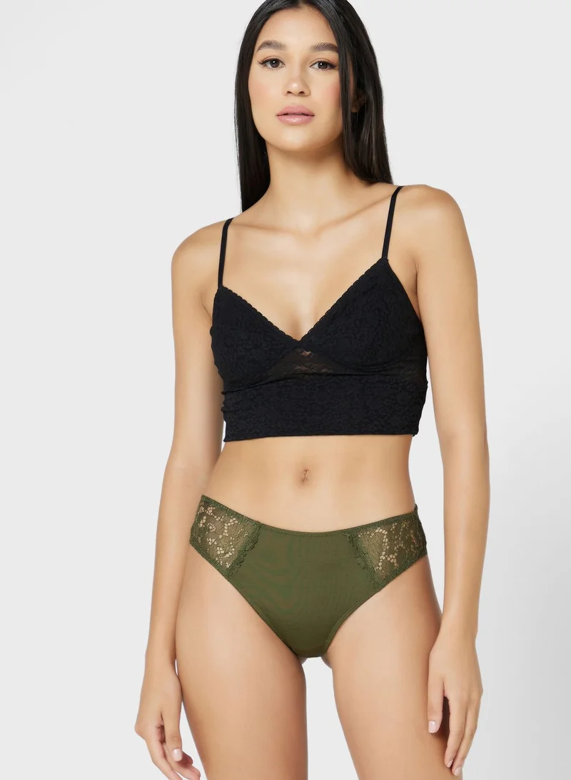ONLY 2 Pack High Leg Brief