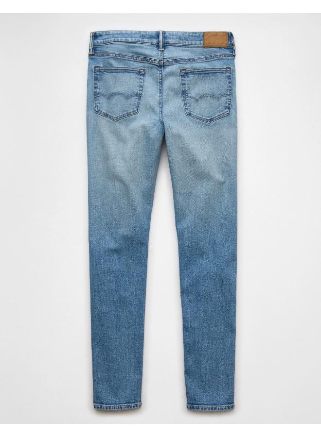 American Eagle Airflex+ Mid Wash Skinny Fit Jeans  - Image 3