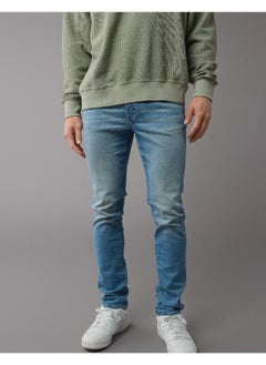 American Eagle Airflex+ Mid Wash Skinny Fit Jeans  - Image 1