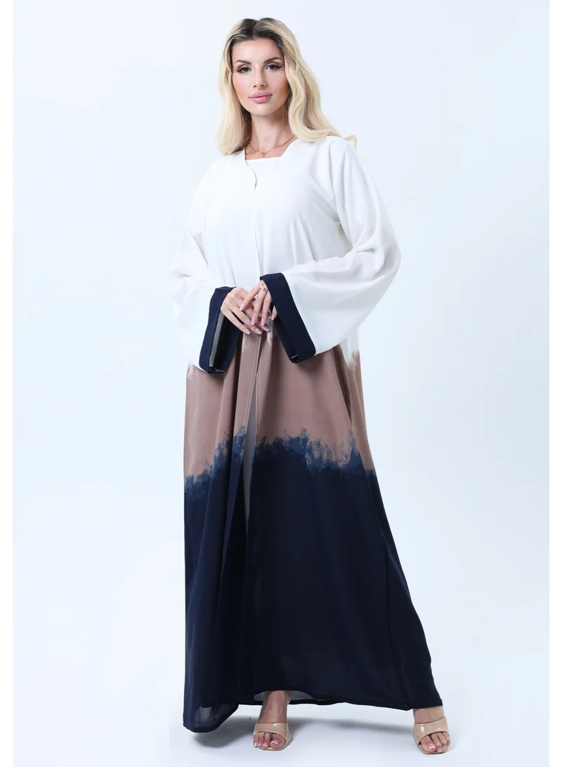 CEY Lightweight Triple Shade Abaya with Sheila