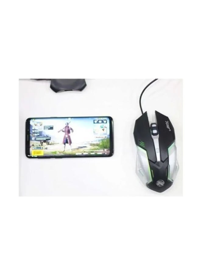 1200mAh AK-77 Six Fingers 4 Keys PUBG Game Controller With Fan Wireless - Image 5