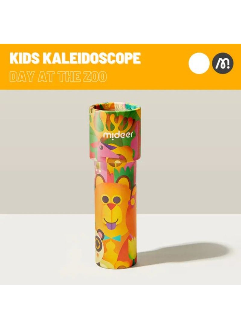 MiDeer Kaleidoscope for Kids – Day At The Zoo Theme | Durable Classic Toy with Crystal Clear Lens for Visual Discovery, Portable Sensory Toy for Toddlers & Children Ages 3+ - Image 5