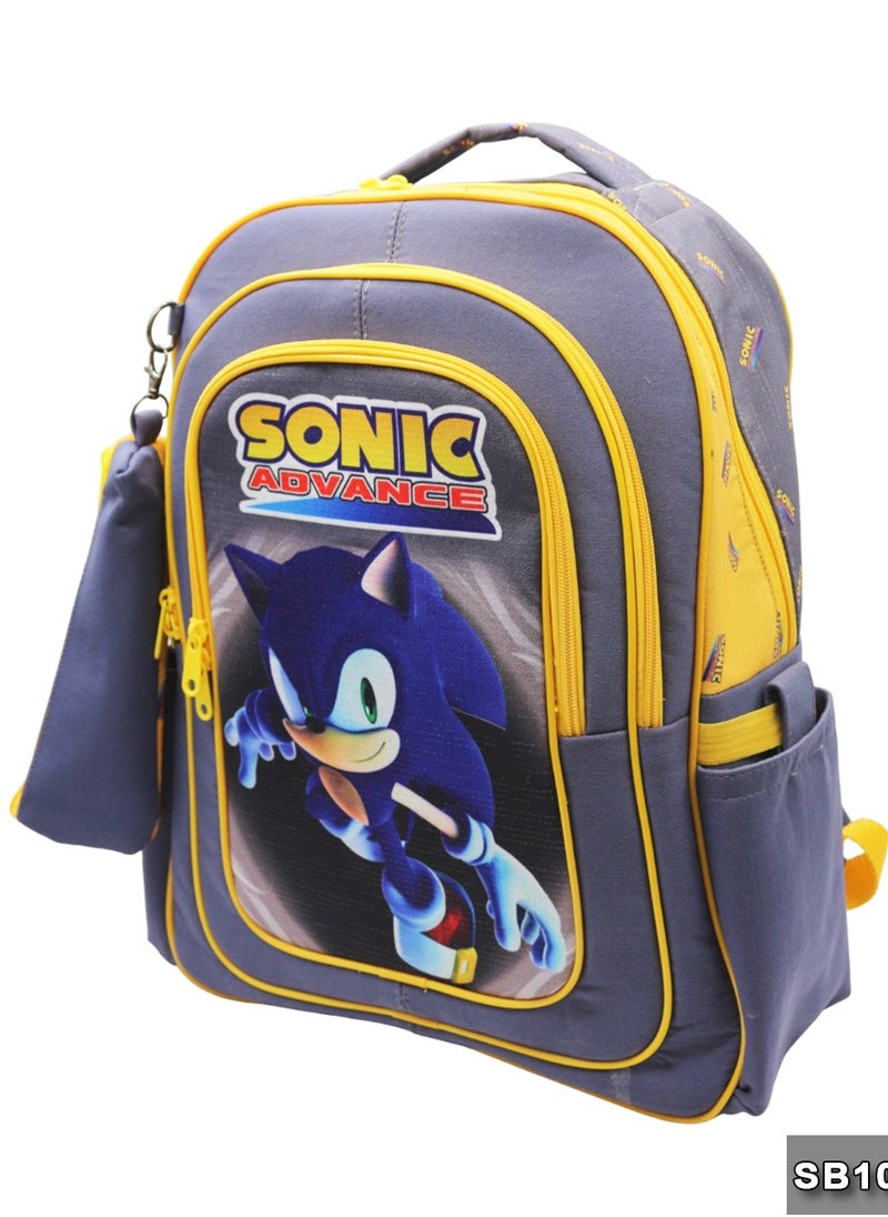 Gharibo Bags School backpack Size 17 sonic3  - Image 2