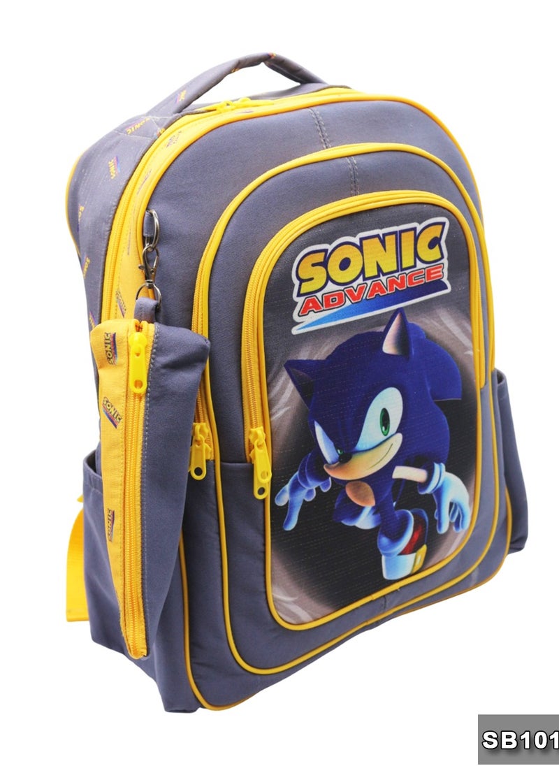 Gharibo Bags School backpack Size 17 sonic3  - Image 3