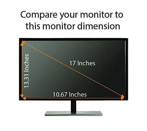 EZ-Pro Screen Protector Anti Blue Light Screen Protector (3 Pack) for 17 Inches Desktop Monitor with Aspect Ratio 5:4. Filter out Blue Light and relieve computer eye strain to help you sleep better - Image 4