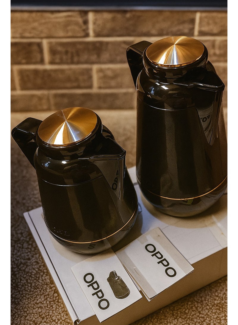 KROOS 1.5L Tea & Coffee Thermos Set from Home Master Elegant Design with Double Thermal Insulation keep Hot & Cold Retention for Long time  - Image 2