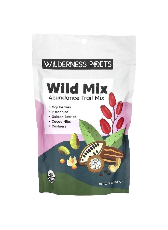 Wilderness Poets Wilderness Poets, Wild Mix, Abundance Trail Mix, 8 oz (226 g)  - Image 1